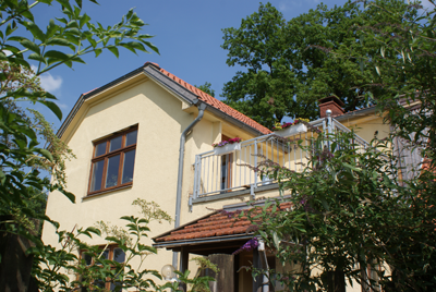 Das Haus im Grünen, Nahaufnahme